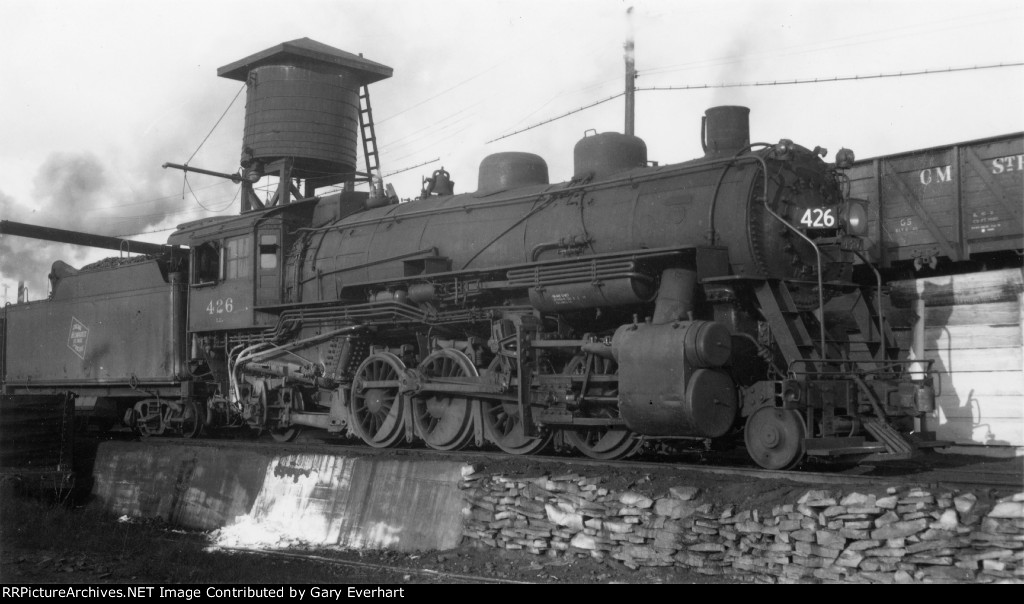 MILW 2-8-2 #426 - Milwaukee Road